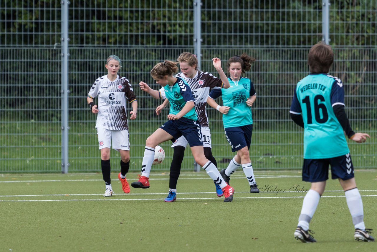 Bild 187 - B-Juniorinnen Wedel - St. Pauli : Ergebnis: 1:2